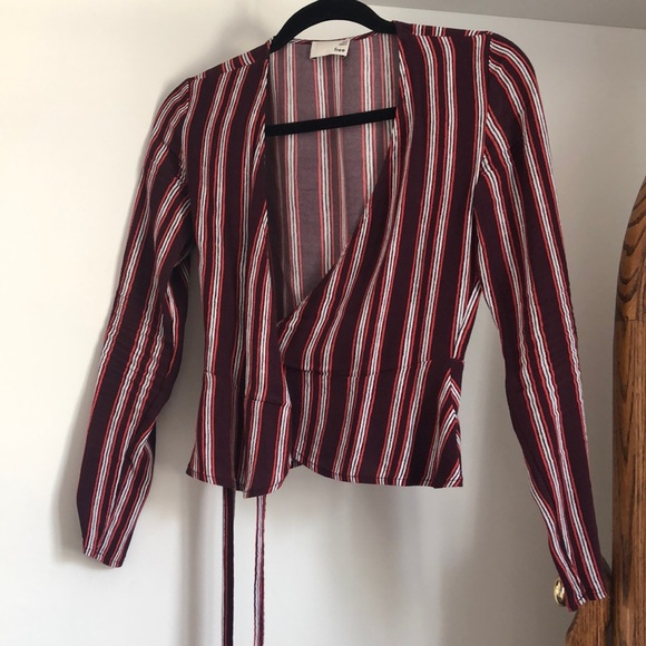 Wilfred Free Wrap Blouse - Picture 3 of 5